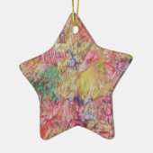 抽象的なオーナメント セラミックオーナメント (左)