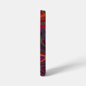 抽象的なオーバーロード iPhoneケース (左側面)