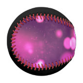 抽象的なオーブスパープルピンクの幻想的な野球 野球ボール (正面左)