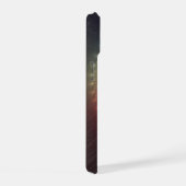 抽象的なカタツムリのカラフルなモダンフラクタルアート iPhone 15ケース (右側面)