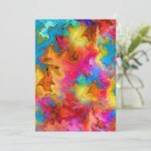 抽象的なカラフルさ 招待状 (スタンド正面)