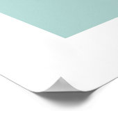 抽象的なカラフルな風景 ポスター (角)