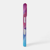 抽象的なカラフルスパイク iPhoneケース iPhone 16ケース (右側面)
