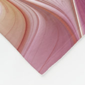 抽象的なカラフル蝶のファンタジー・フラクタル・アート フリースブランケット (角)