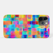 抽象的なカラーグリッド Case-Mate iPhoneケース (裏面(横))