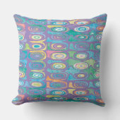 抽象的なカラーパターン1のクッション クッション (正面)