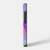 抽象的なガラスアート iPhoneケース (左側面)