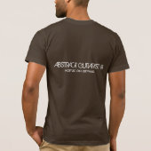 抽象的なギタリスト III Tシャツ (裏面)