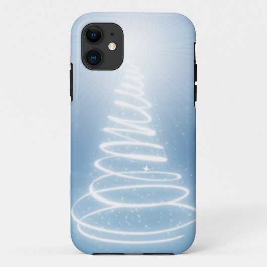 抽象的なクリスマスツリー Case-Mate iPhoneケース (裏面)