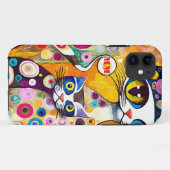 抽象的なクールキャッツ Case-Mate iPhoneケース (裏面(横))