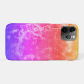 抽象的なグラデーションの電気光のライン Case-Mate iPhoneケース (裏面(横))