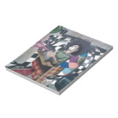 抽象的なグラフィティアート ノートパッド (回転)