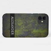 抽象的なグランジ テクスチャ Case-Mate iPhoneケース (裏面(横))
