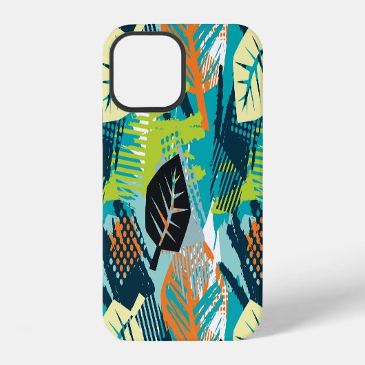 抽象的なグランジ:荒々しいシームレスな表面。 iPhoneケース (裏面)