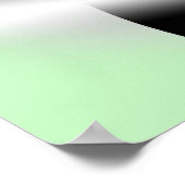 抽象的なグリーンに光の線が輝く AP0005 ポスター (角)