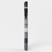 抽象的なグレー波アート Case-Mate iPhoneケース (裏面/右)