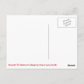 抽象的なコラージュの郵便はがきまでEmmett ポストカード (裏面)