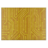 抽象的なコンピュータ機器 カッティングボード (正面)