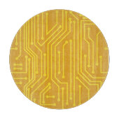 抽象的なコンピュータ機器 カッティングボード (正面)