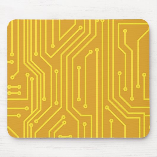 抽象的なコンピュータ機器 マウスパッド (正面)