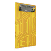 抽象的なコンピュータ機器 ミニクリップボード (アングル)