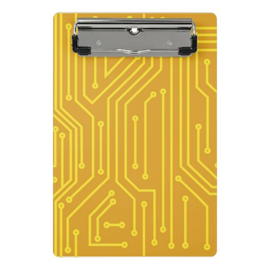 抽象的なコンピュータ機器 ミニクリップボード (正面)