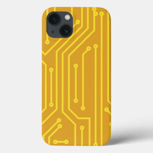 抽象的なコンピュータ機器 iPhone 13ケース