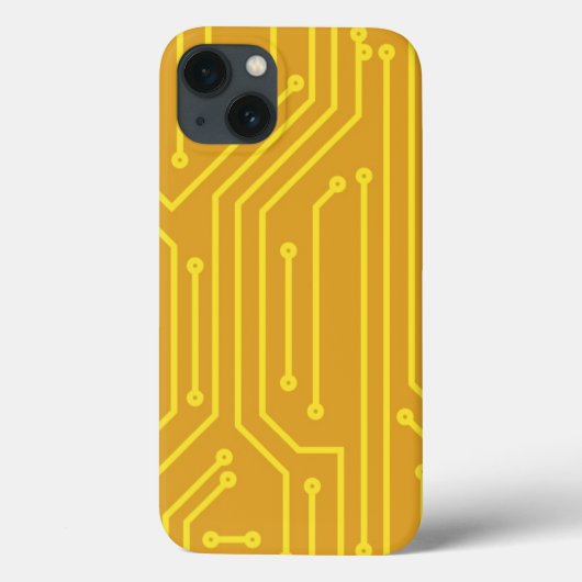 抽象的なコンピュータ機器 Case-Mate iPhoneケース (裏面)