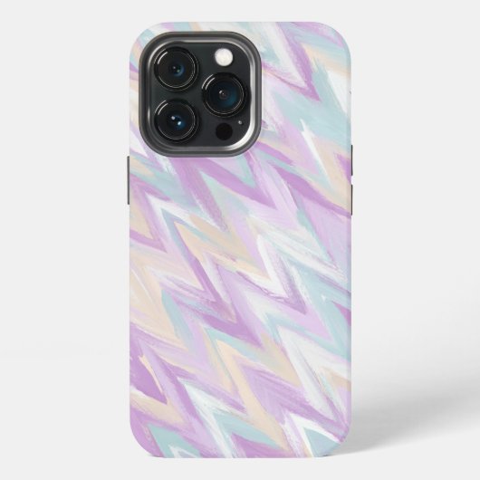 抽象的なシェブロン iPhoneケース (裏面)