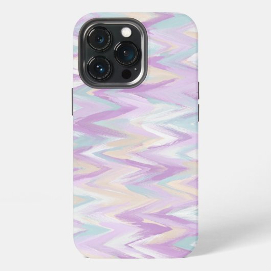 抽象的なシェブロン iPhoneケース (裏面)