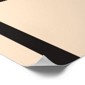 抽象的なシームレスな幾何学模様 ポスター (角)