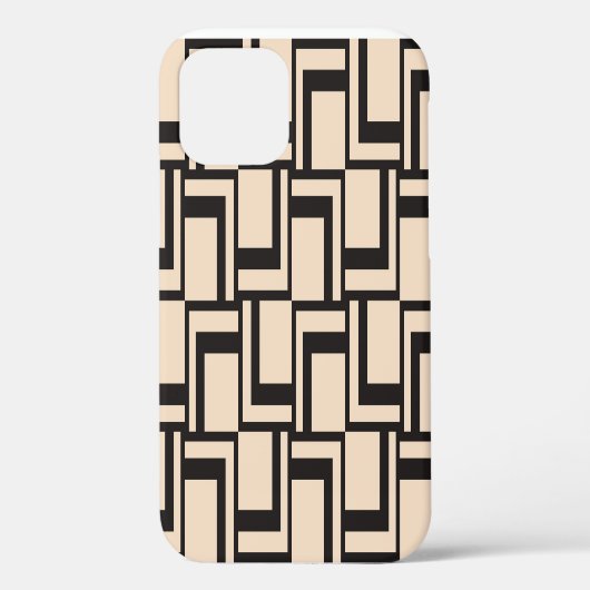 抽象的なシームレスな幾何学模様 Case-Mate iPhoneケース (裏面)