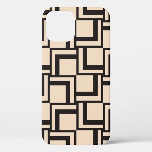 抽象的なシームレスな幾何学模様 Case-Mate iPhoneケース (裏面)