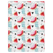 抽象的なスイカパターン クリップボード (裏面)