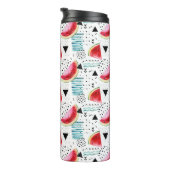 抽象的なスイカパターン タンブラー (回転右)