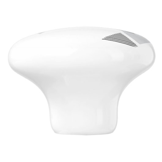 抽象的なスカンジナビアの幾何学的設計 セラミックノブ (側面)