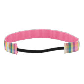 抽象的なスコットランドの格子縞 アスレチックヘッドバンド (裏面)