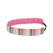 抽象的なスコットランドの格子縞 アスレチックヘッドバンド (右)