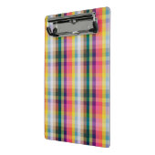 抽象的なスコットランドの格子縞 ミニクリップボード (アングル2)