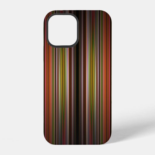 抽象的なストライプ柄のCase-Mate iPhoneケース iPhone 12ケース (裏面)