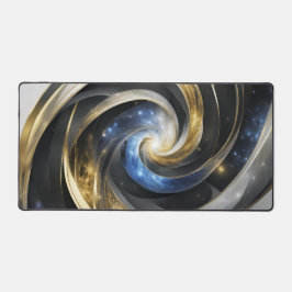 抽象的なスパイラルにおける宇宙 デスクマット