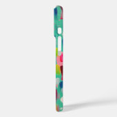 抽象的なスプリングタイムブルース Case-Mate iPhoneケース (裏面 / 左)