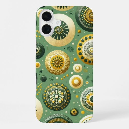 抽象的なスマホケース iPhoneケース (裏面)