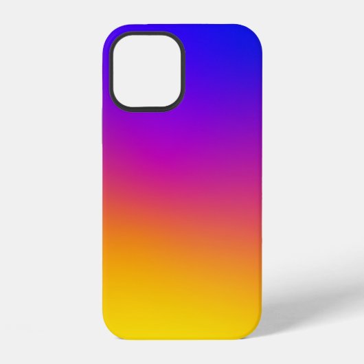 抽象的なスムース背景。鮮やかな壁紙。モダン iPhoneケース (裏面)