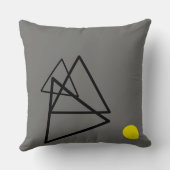 抽象的なスロークッション クッション (裏面)