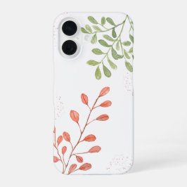 「抽象的なソフトパステル水彩」iPhone 16ケース iPhone 16ケース