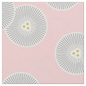 抽象的なタンポポ ファブリック (クローズアップ)