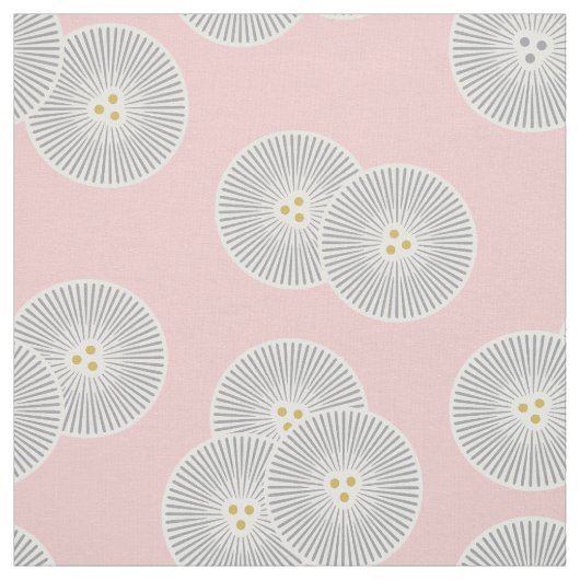 抽象的なタンポポ ファブリック (見本)