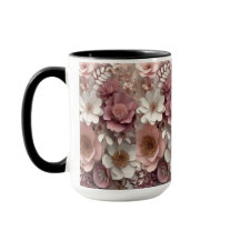 抽象的なデザインがかっこいいコーヒーカップ
