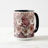 抽象的なデザインがかっこいいコーヒーカップ マグカップ (正面右)